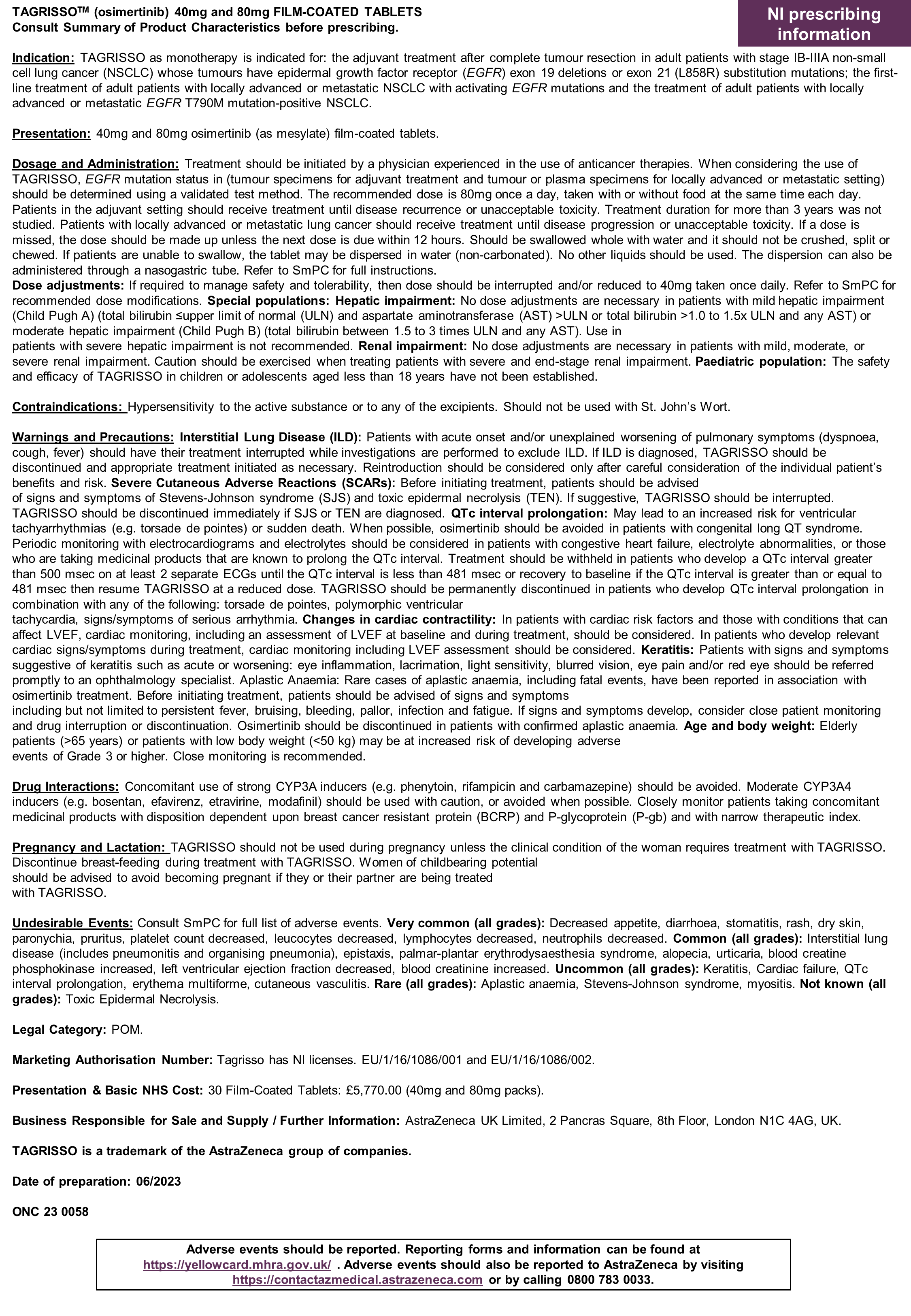 adaura info sheet